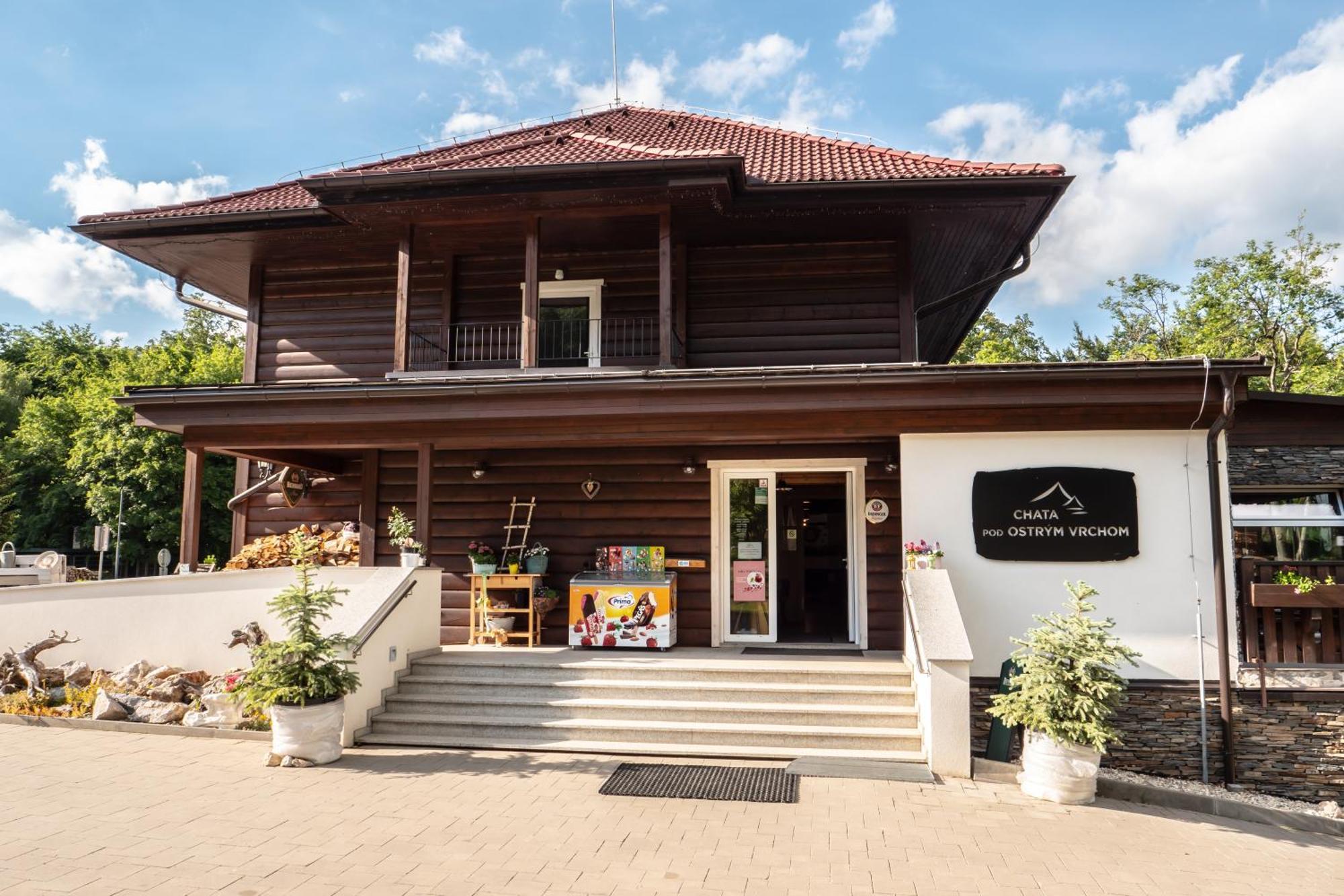 Chata Pod Ostrym Vrchom Soblahov Exterior foto